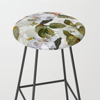 Vintage & Shabby Chic - Spring Flowers Magnolia Botanical Garden Stool Gallery Image 2