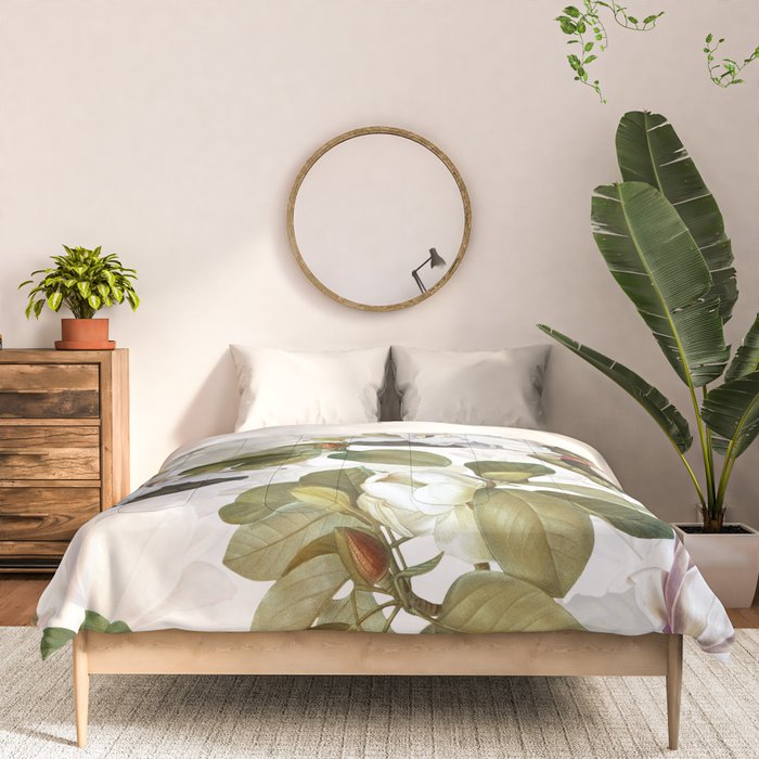 Vintage & Shabby Chic - Spring Flowers Magnolia Botanical Garden Comforter Gallery Image 3