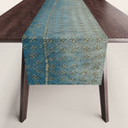 Faded Indigo Assuit Table Runner Gallery Image 1