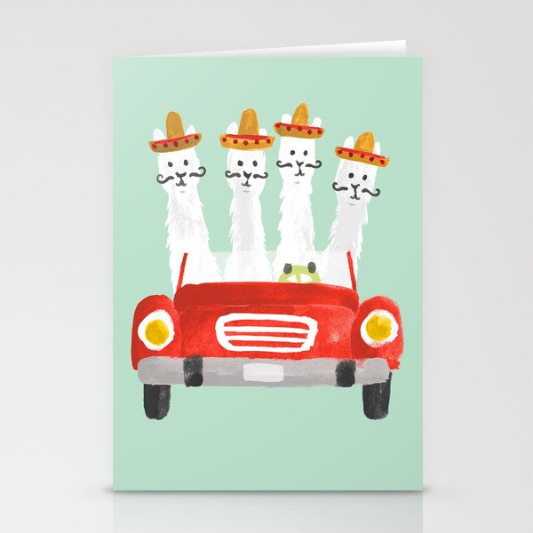 The four amigos Stationery Card Gallery Image 2