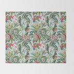 Tropical Paradise VI Throw Blanket Gallery Image 2