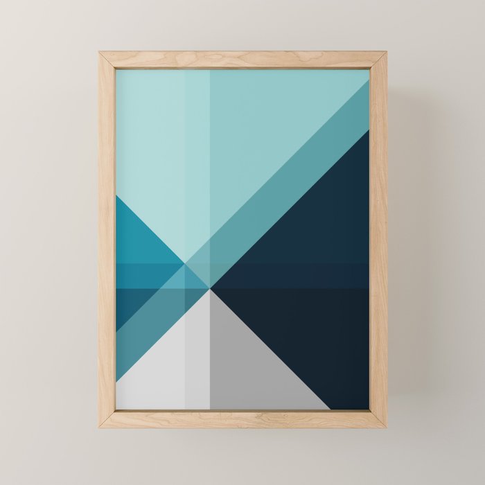 Geometric 1704 Mini Art Print Gallery Image 1