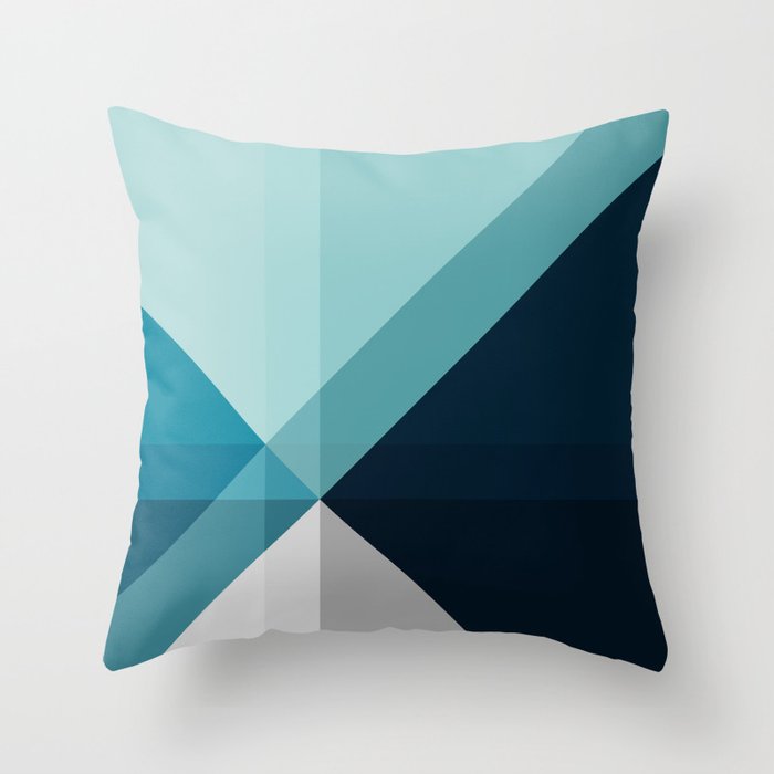 Geometric 1704 Throw Pillow Gallery Image 6