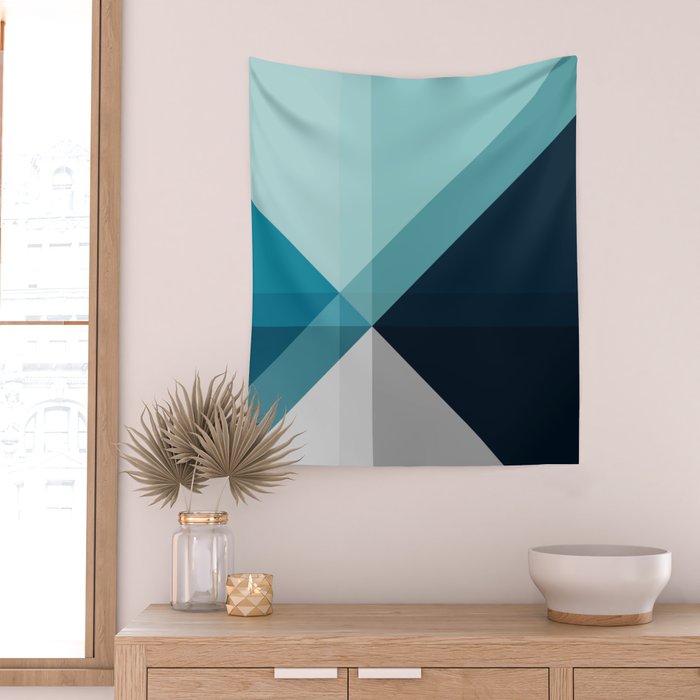 Geometric 1704 Wall Tapestry Gallery Image 2