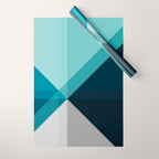 Geometric 1704 Wrapping Paper Gallery Image 1