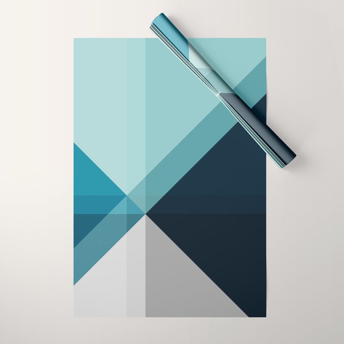 Geometric 1704 Wrapping Paper Gallery Image 1