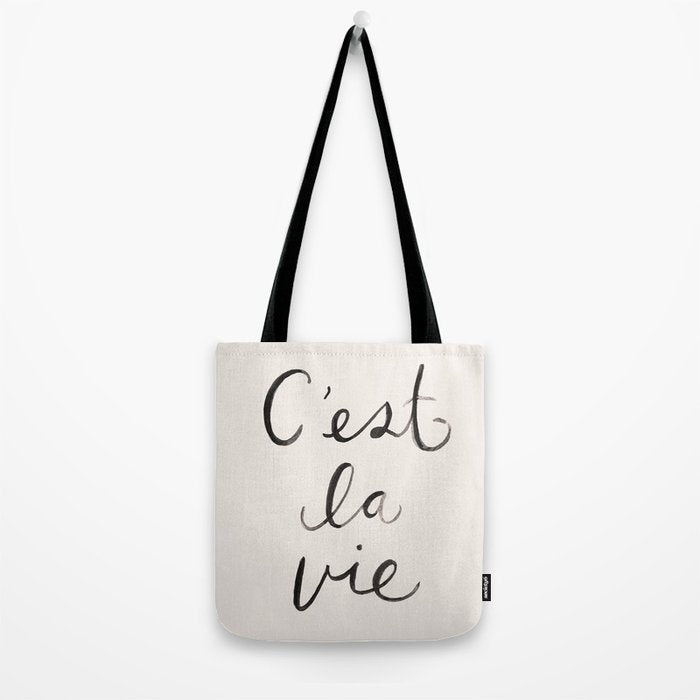 C'est La Vie Tote Bag Gallery Image 2