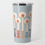Festive Candles Travel Mug Gallery Image 1