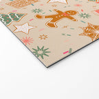 Whimsical Gingerbread Holiday Icons Collection Welcome Mat Gallery Image 2