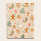 Whimsical Gingerbread Holiday Icons Collection Notebook Gallery Image 4