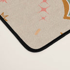 Whimsical Gingerbread Holiday Icons Collection Desk Mat Gallery Image 4
