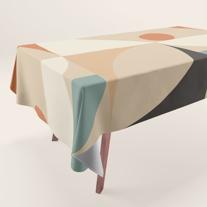 Mid Century 08B Tablecloth Gallery Image 1