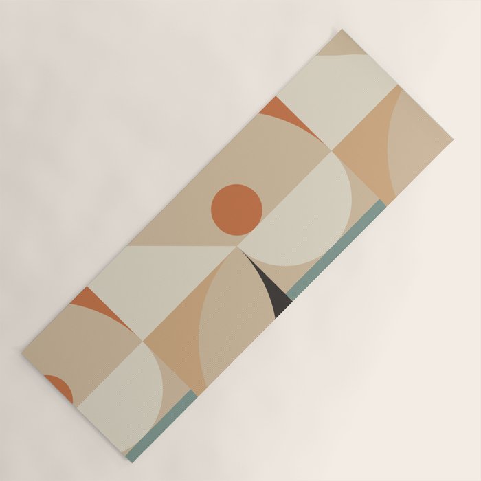 Mid Century 08B Yoga Mat Gallery Image 1