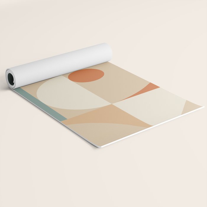 Mid Century 08B Yoga Mat Gallery Image 2