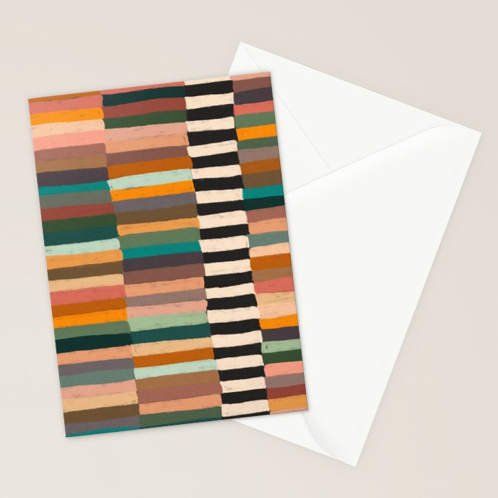 Mix of Stripes #8 Stationery Card Gallery Image 2