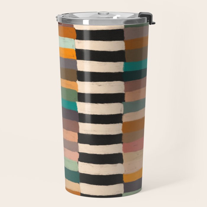 Mix of Stripes #8 Travel Mug Gallery Image 2