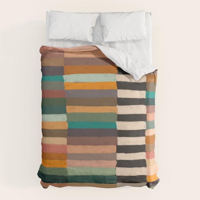 Mix of Stripes #8 Duvet Cover Gallery Image 1