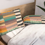 Mix of Stripes #8 Pillow Sham Gallery Image 2