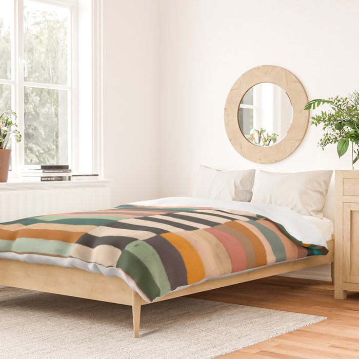 Mix of Stripes #8 Duvet Cover Gallery Image 2