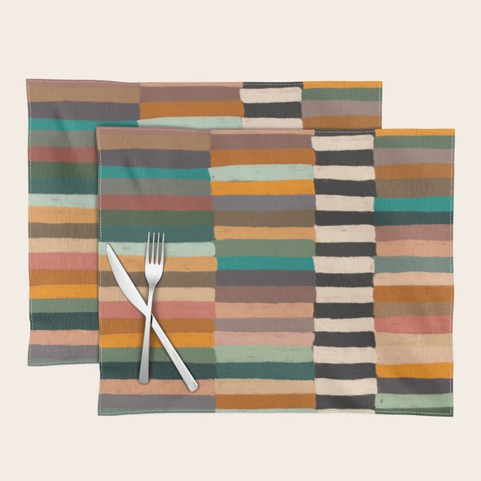 Mix of Stripes #8 Placemat Gallery Image 1