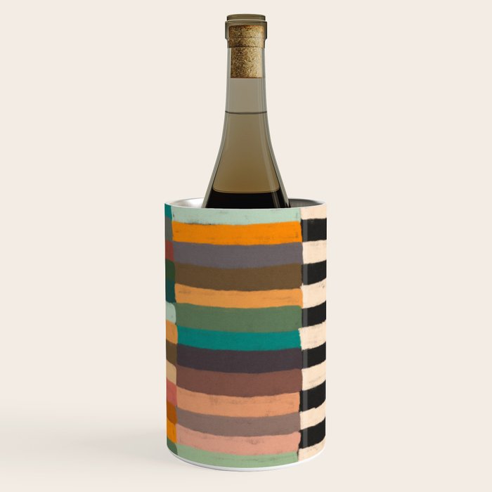 Mix of Stripes #8 Wine Chiller Gallery Image 1
