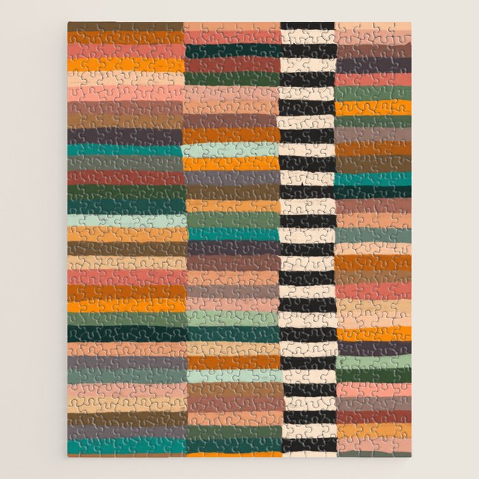 Mix of Stripes #8 Jigsaw Puzzle Gallery Image 1