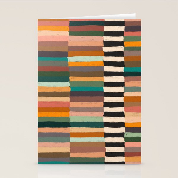 Mix of Stripes #8 Stationery Card Gallery Image 2