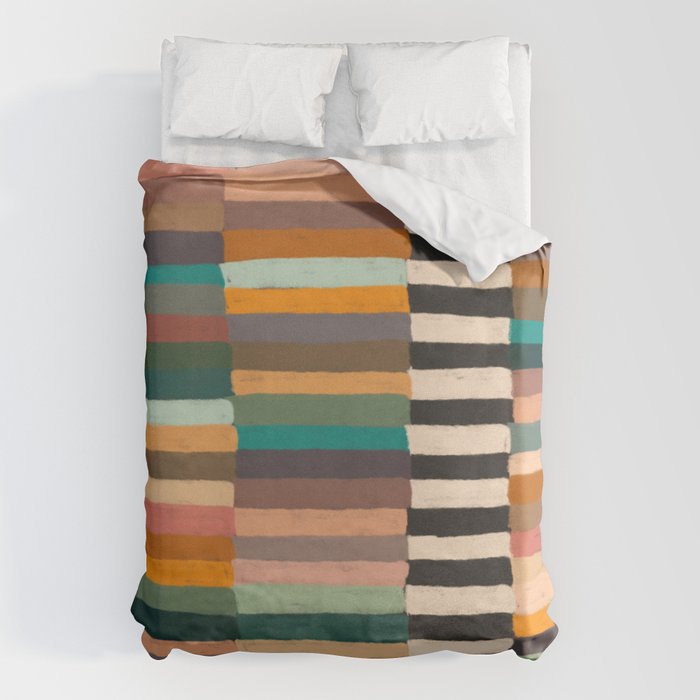Mix of Stripes #8 Duvet Cover Gallery Image 6
