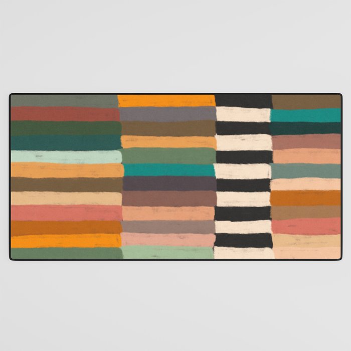 Mix of Stripes #8 Desk Mat Gallery Image 3