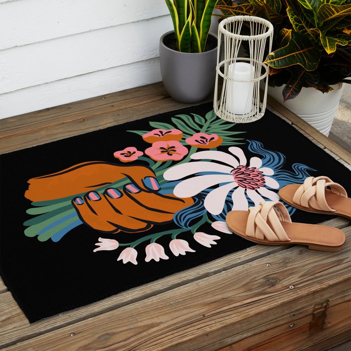 Blossom Outdoor Rug Gallery Image 2