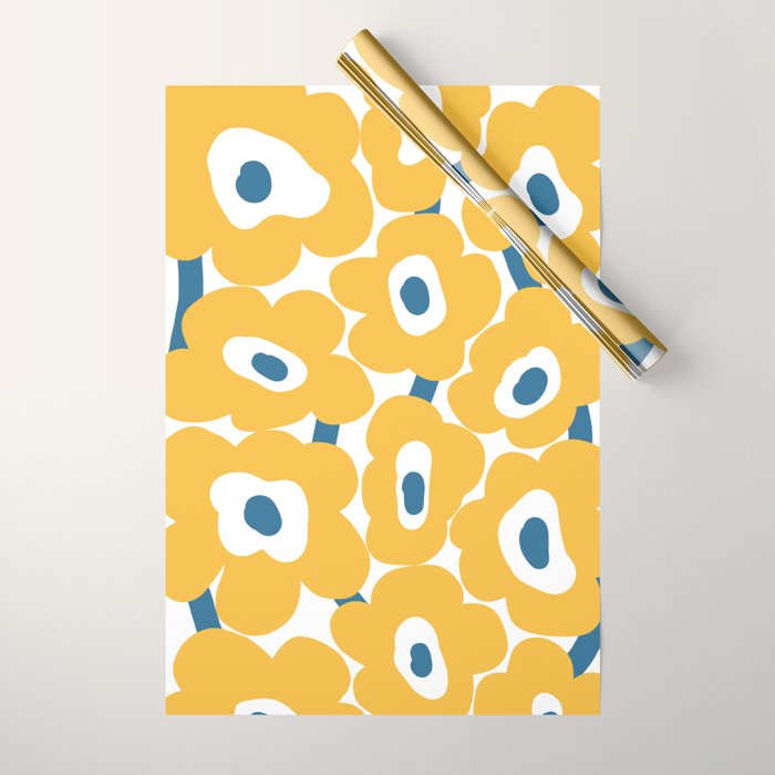 sunny flower land  Wrapping Paper Gallery Image 1