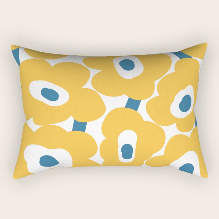 sunny flower land  Rectangular Pillow Gallery Image 2