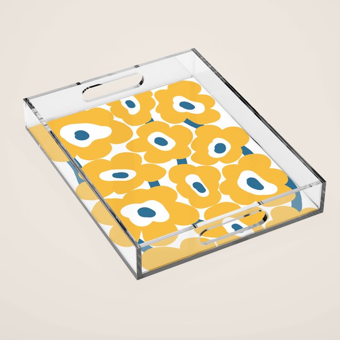 sunny flower land  Acrylic Tray Gallery Image 1