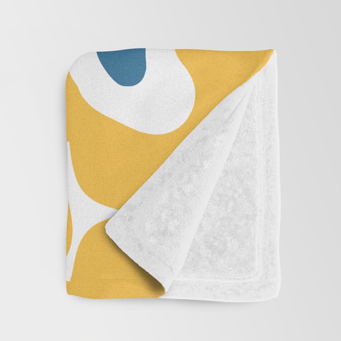 sunny flower land  Throw Blanket Gallery Image 3