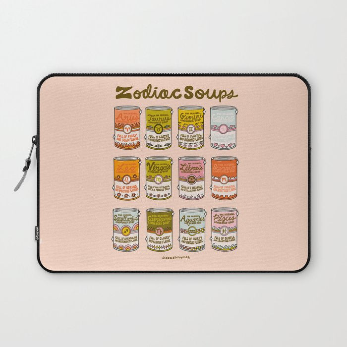 Zodiac Soups Laptop Sleeve Gallery Image 1