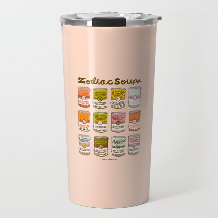 Zodiac Soups Travel Mug Gallery Image 1