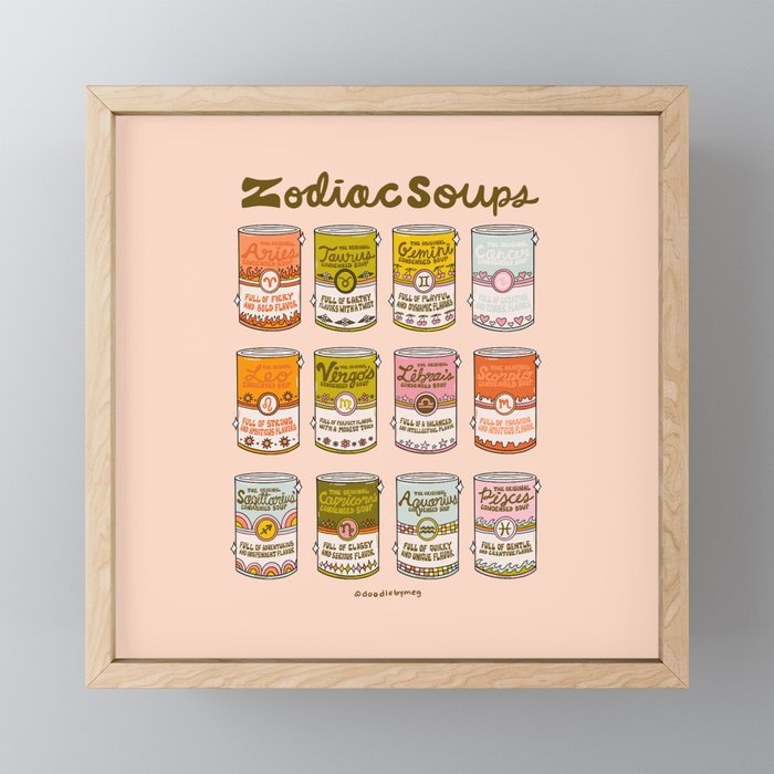 Zodiac Soups Mini Art Print Gallery Image 1