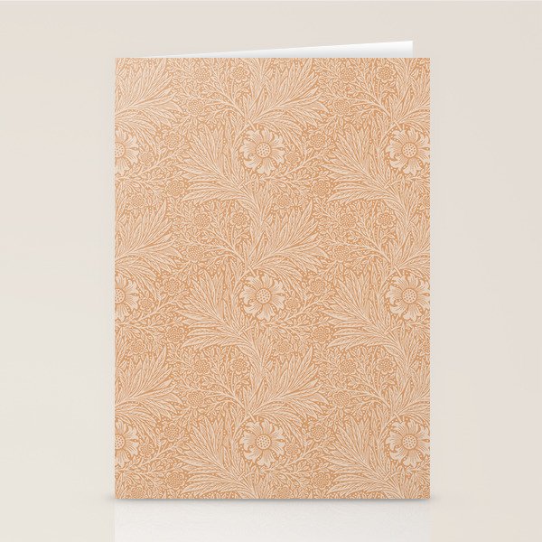 William Morris Marigold Soft Apricot Stationery Card Gallery Image 1