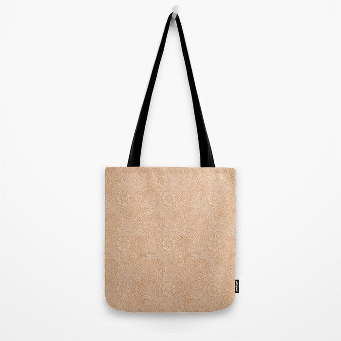 William Morris Marigold Soft Apricot Tote Bag Gallery Image 2