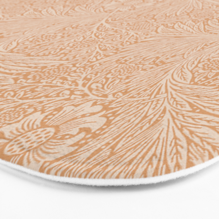 William Morris Marigold Soft Apricot Bath Mat Gallery Image 3