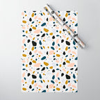 Terrazzo mosaic Wrapping Paper Gallery Image 1