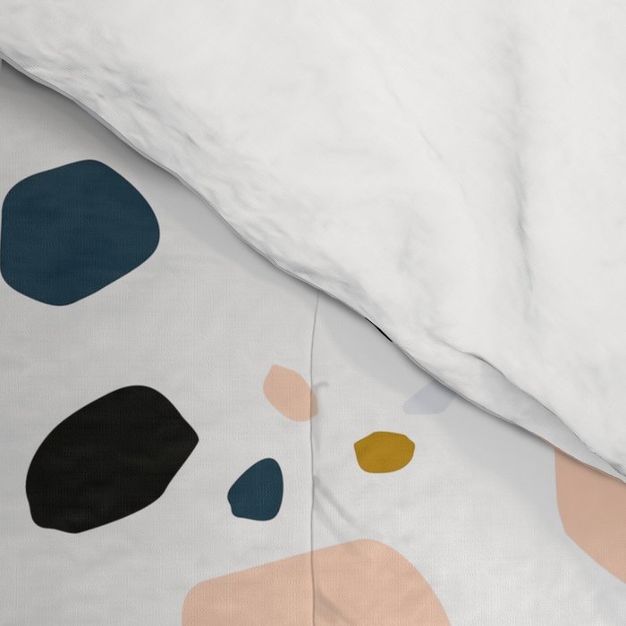 Terrazzo mosaic Comforter Gallery Image 4