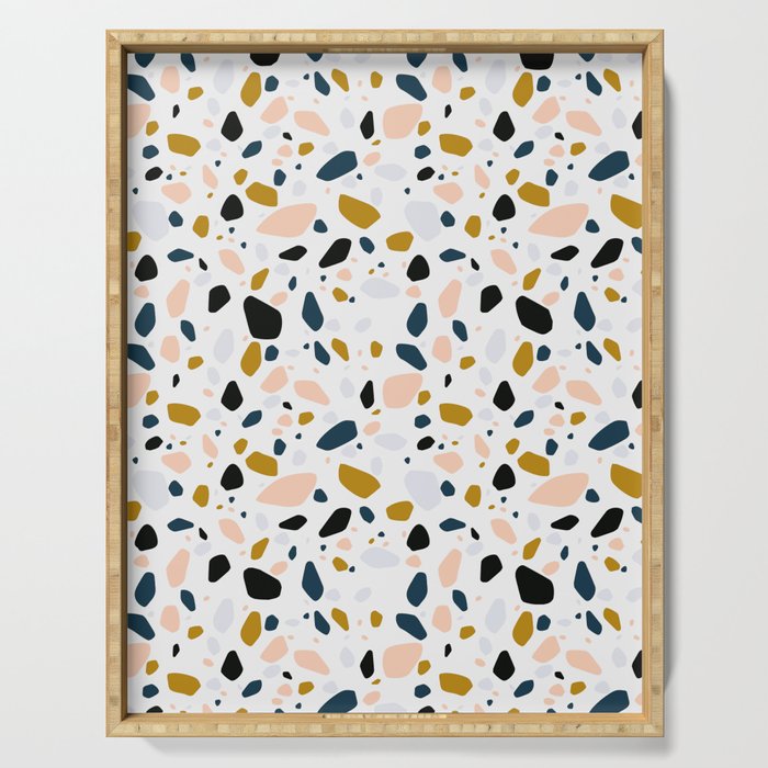 Terrazzo mosaic Serving Tray Gallery Image 1