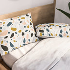 Terrazzo mosaic Pillow Sham Gallery Image 2