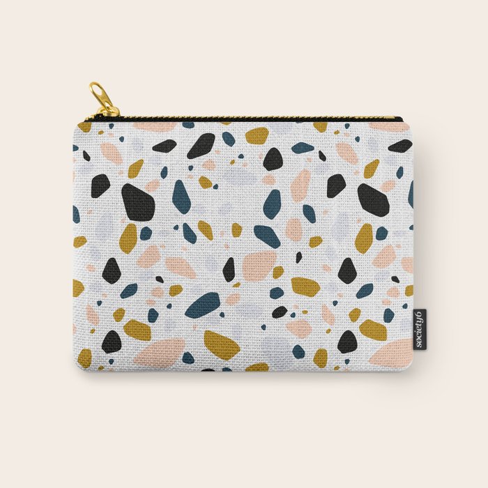 Terrazzo mosaic Carry All Pouch Gallery Image 1