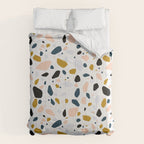 Terrazzo mosaic Comforter Gallery Image 6