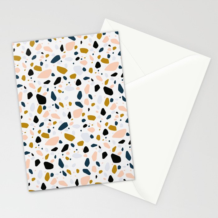 Terrazzo mosaic Stationery Card Gallery Image 2