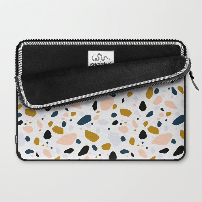 Terrazzo mosaic Laptop Sleeve Gallery Image 2