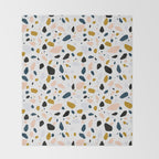 Terrazzo mosaic Throw Blanket Gallery Image 2