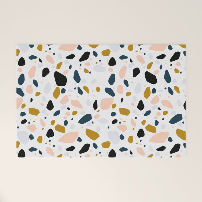 Terrazzo mosaic Welcome Mat Gallery Image 1